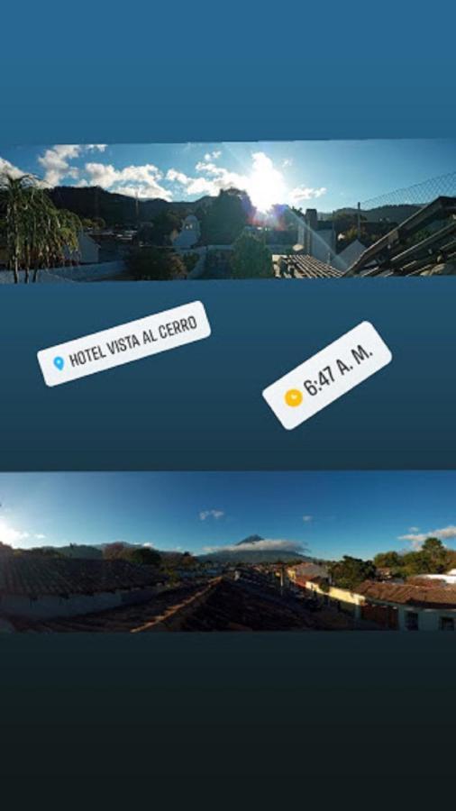 Hotel Vista Al Cerro 危地马拉安地瓜 外观 照片